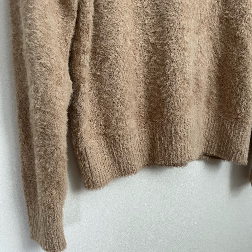 Another Love Finley Fuzzy Knit Sweater Chai - Picture 5 of 10